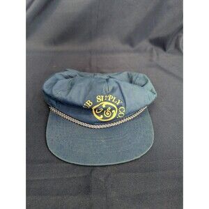 VTG GE General Electric Appliance Hat Cap Trucker Snapback Hipster Blue/White